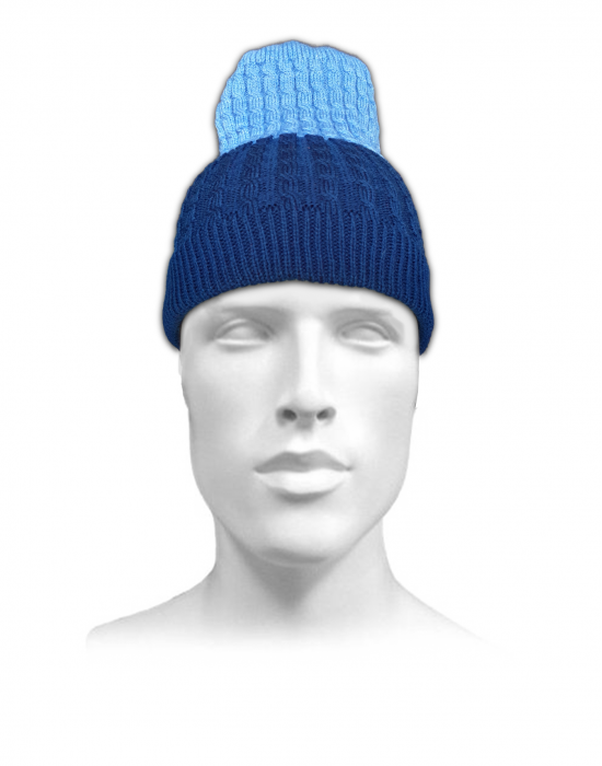 Unisex acrylic  self Designer Cap navy